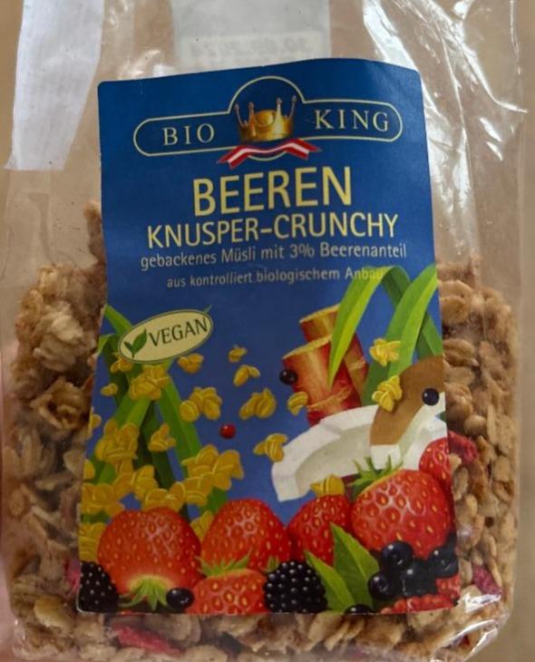 Fotografie - Beeren Knusper-Crunchy Bio King