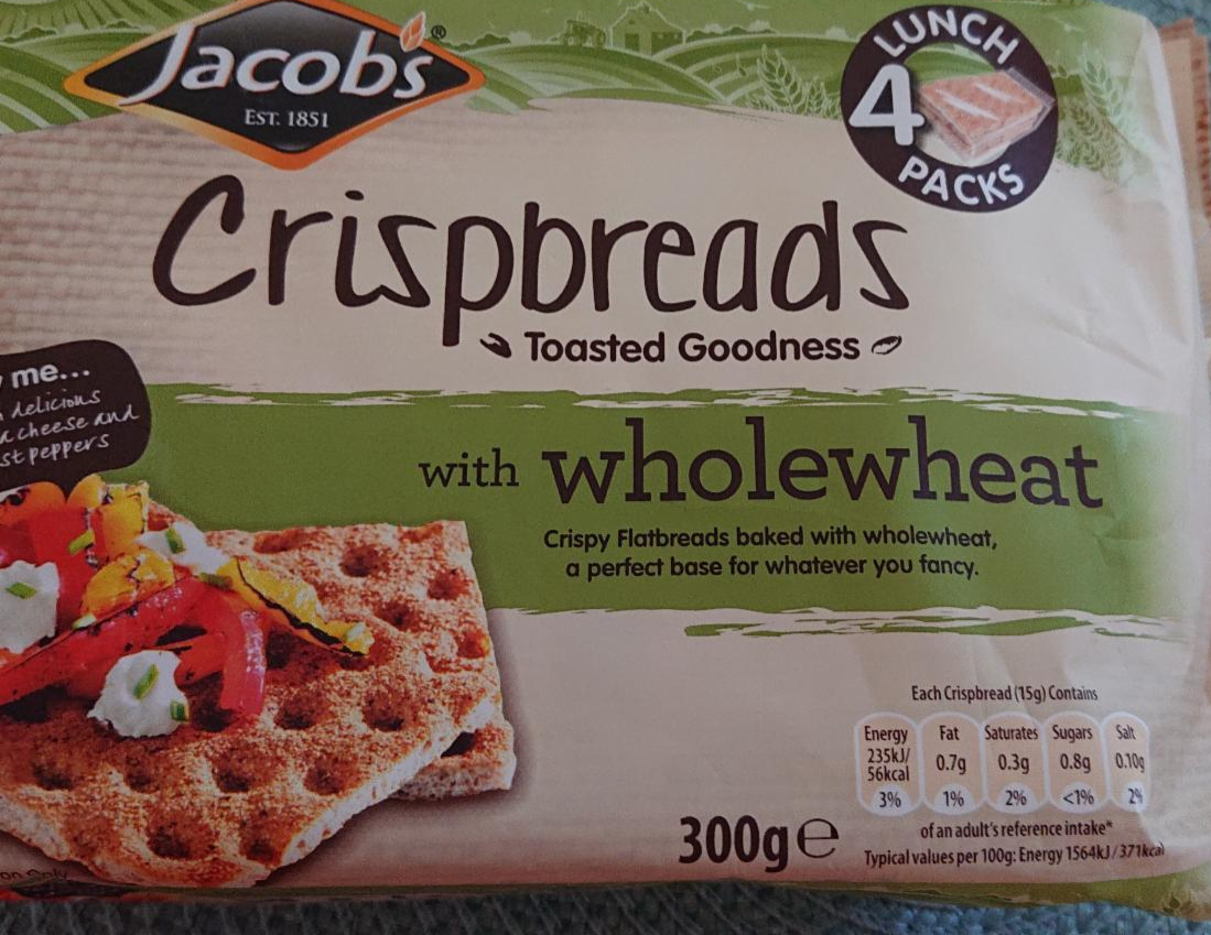 Fotografie - Jacob's Crispbread with Wholewheat