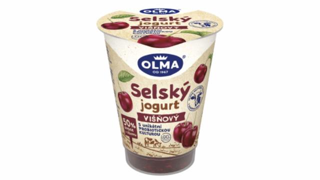 Fotografie - Selský jogurt višňový Olma