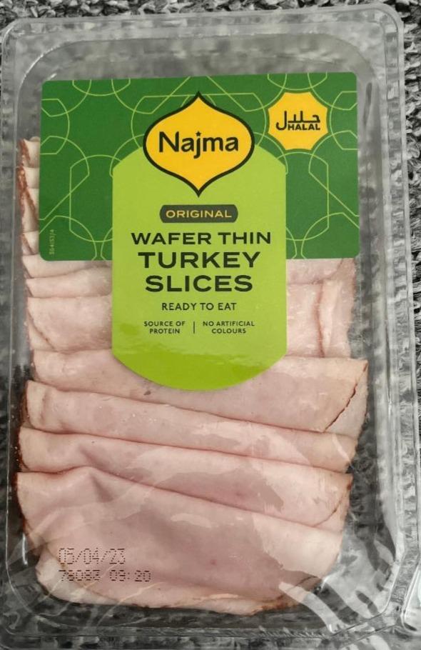 Fotografie - Wafer thin Turkey slices Najma