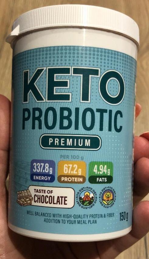 Fotografie - Keto Probiotic Premium Taste of Chocolate