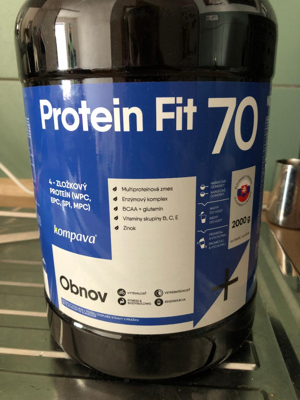 Fotografie - Protein Fit 70 Kompava