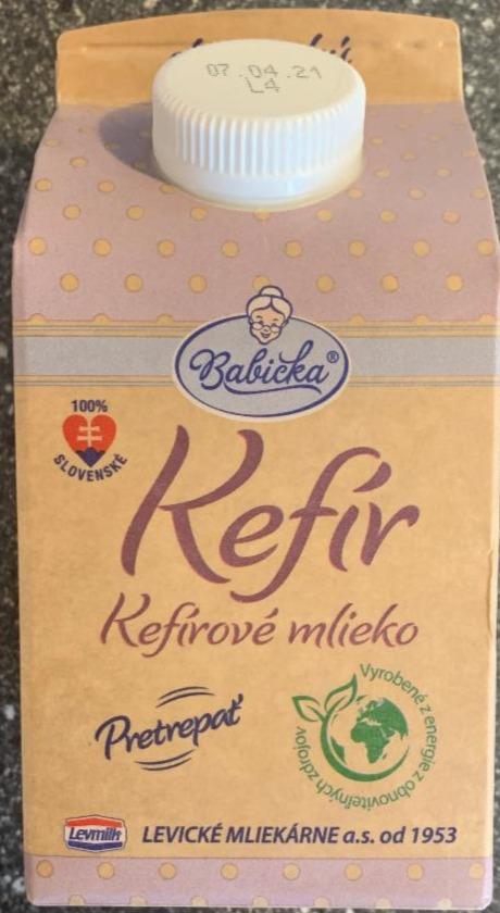 Fotografie - Kefír Kefírové mlieko 1,1% Babička