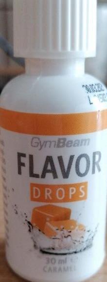 Fotografie - Flavor drops caramel GymBeam