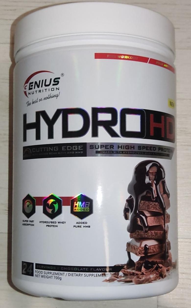 Fotografie - Hydro HD Super high speed protein Chocolate Genius Nutrition