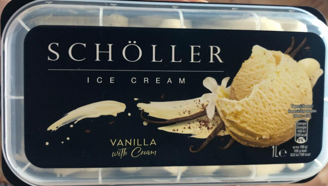 Fotografie - Nestlé Schöller Mražený krém vanilka