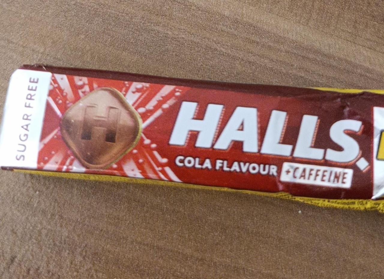 Fotografie - Halls Cola flavour + caffeine Sugar Free