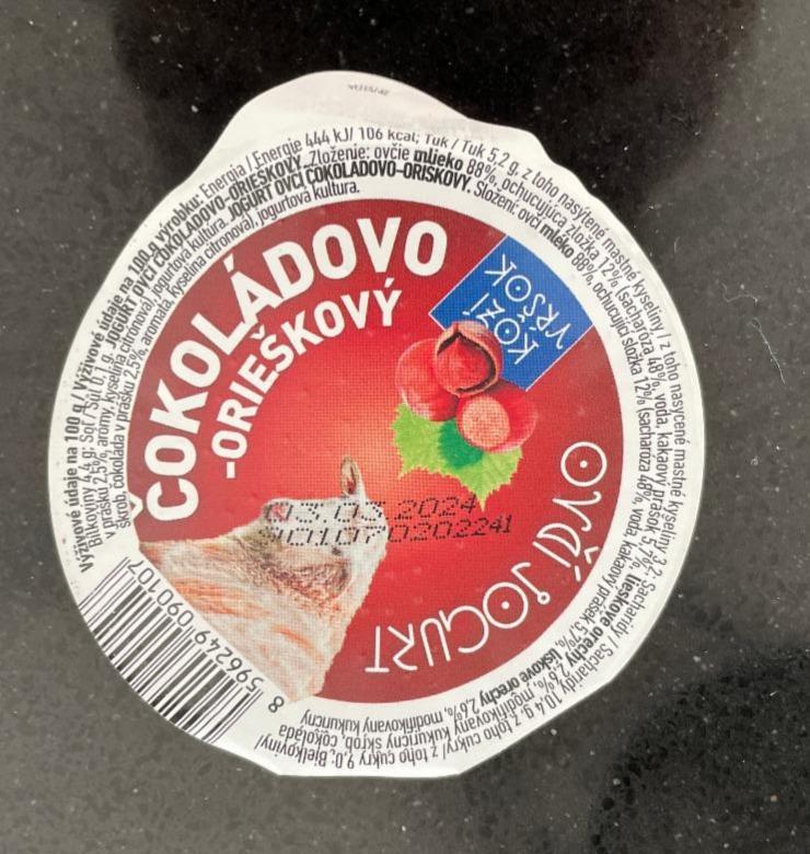 Fotografie - Ovčí jogurt Čokoládovo-orieškový Kozí Vŕšok