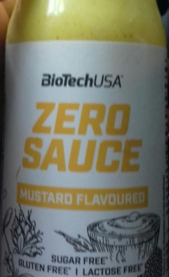 Fotografie - zero sauce mustard flavoured BioTechUSA