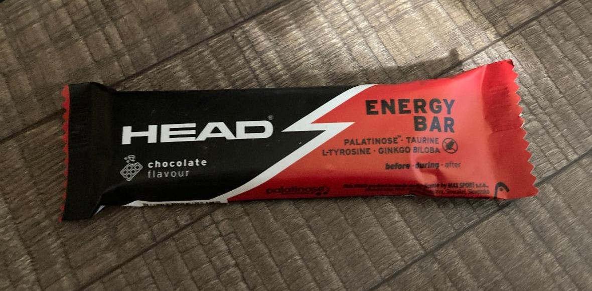Fotografie - Energy bar chocolate Head
