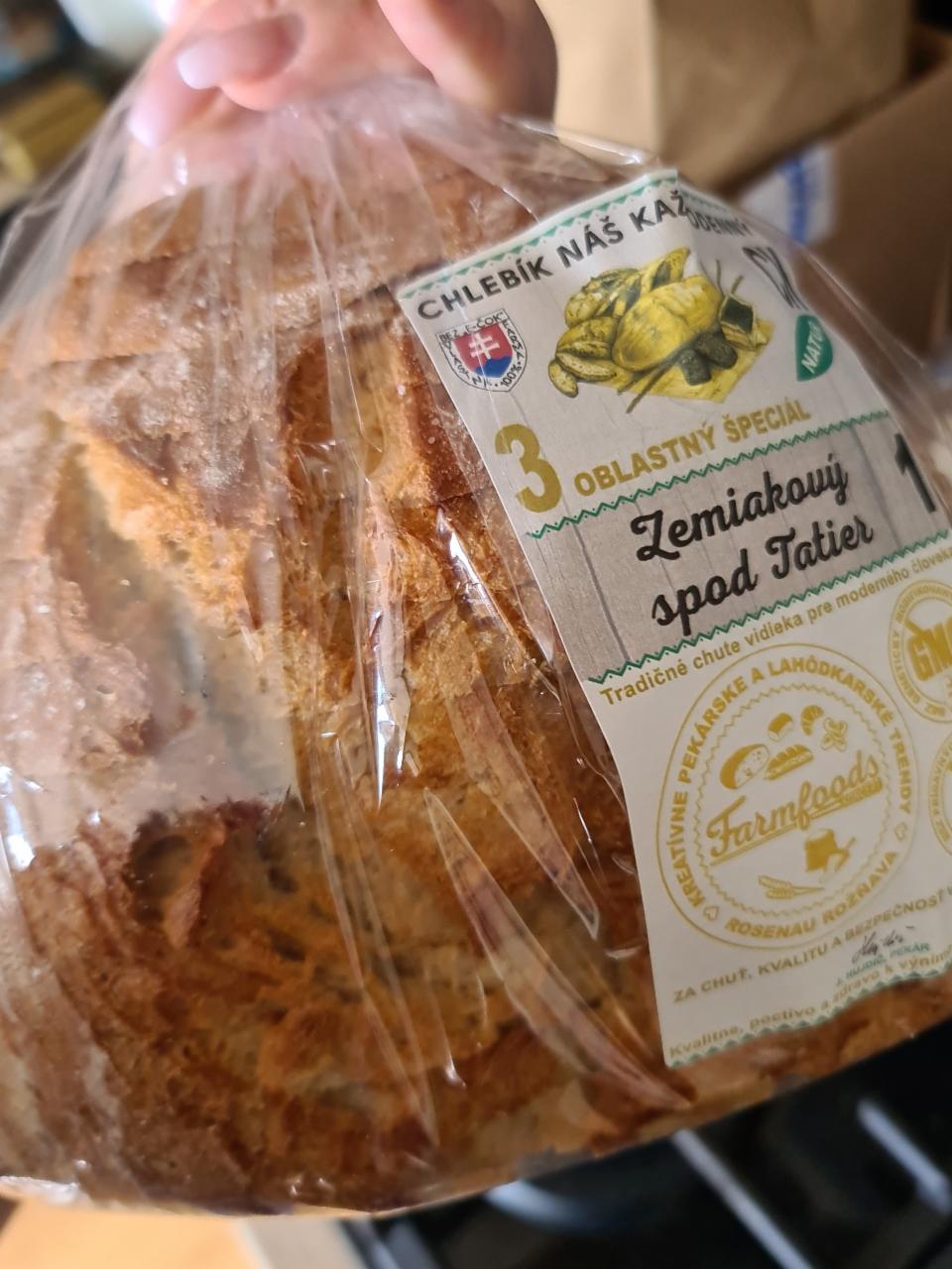 Fotografie - chlieb zemiakovy spod tatier