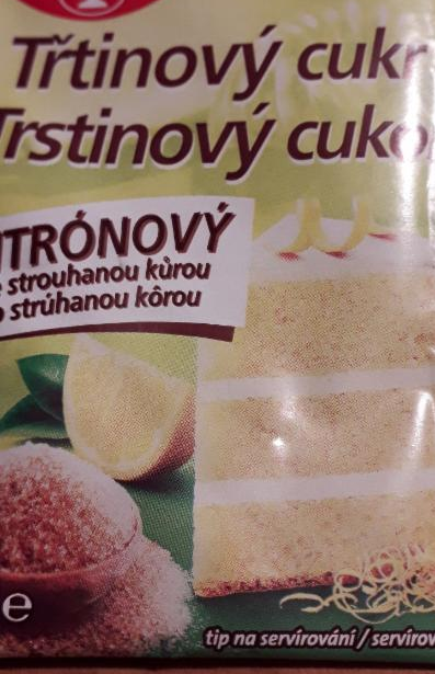 Fotografie - trstinovy cukor citronovy