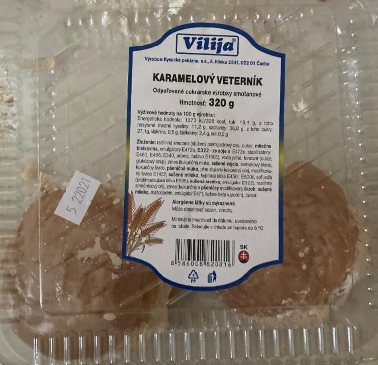 Fotografie - Karamelový veterník Vilija