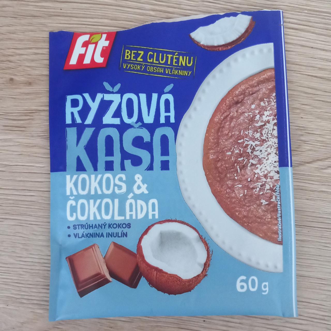 Fotografie - Ryžová kaša Kokos & Čokoláda Fit