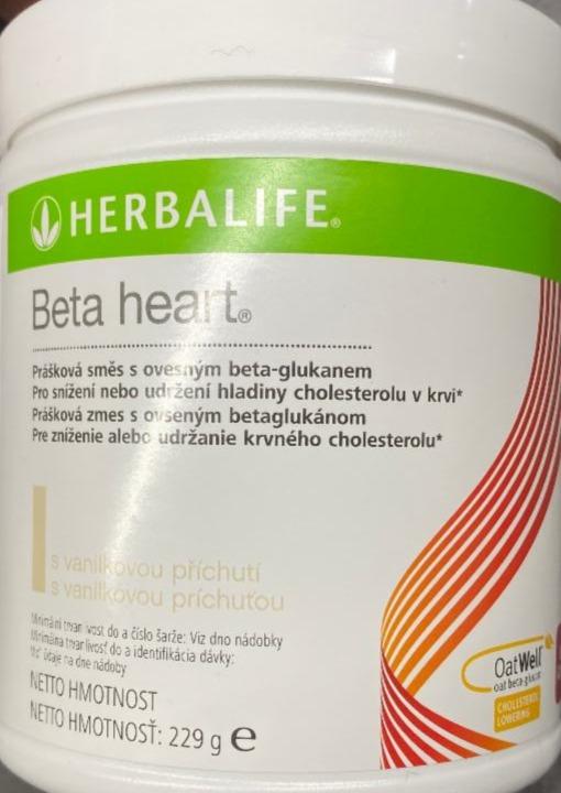 Fotografie - Beta heart s vanilkovou príchuťou Herbalife