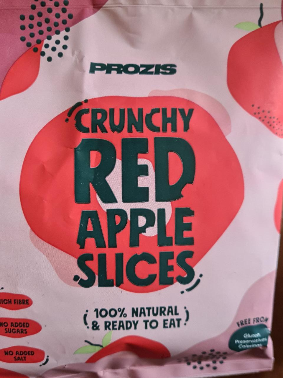 Fotografie - Prozis crunchy red apple slices