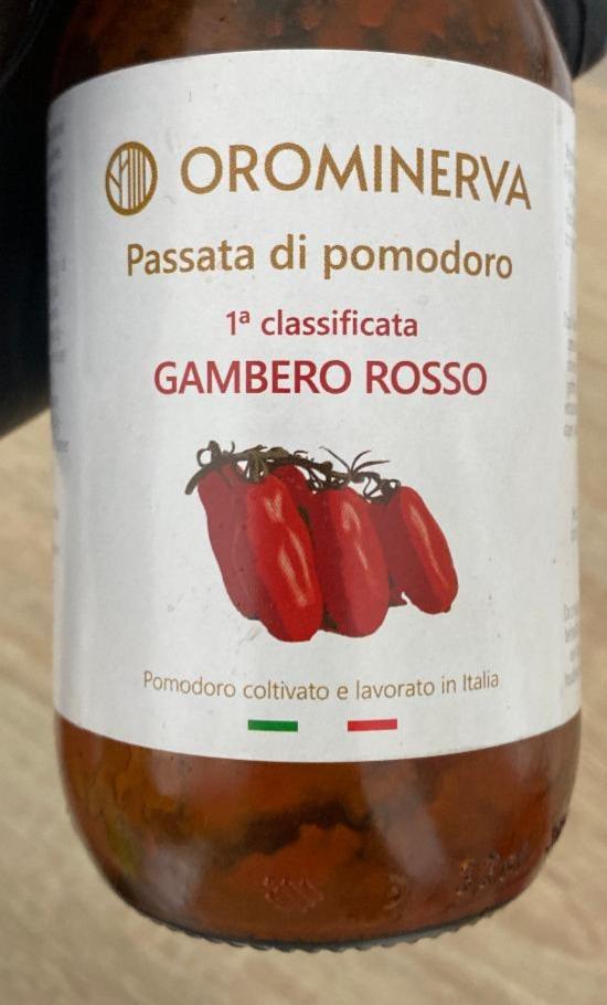 Fotografie - Passata Di Pomodoro Gambero Rosso Orominerva