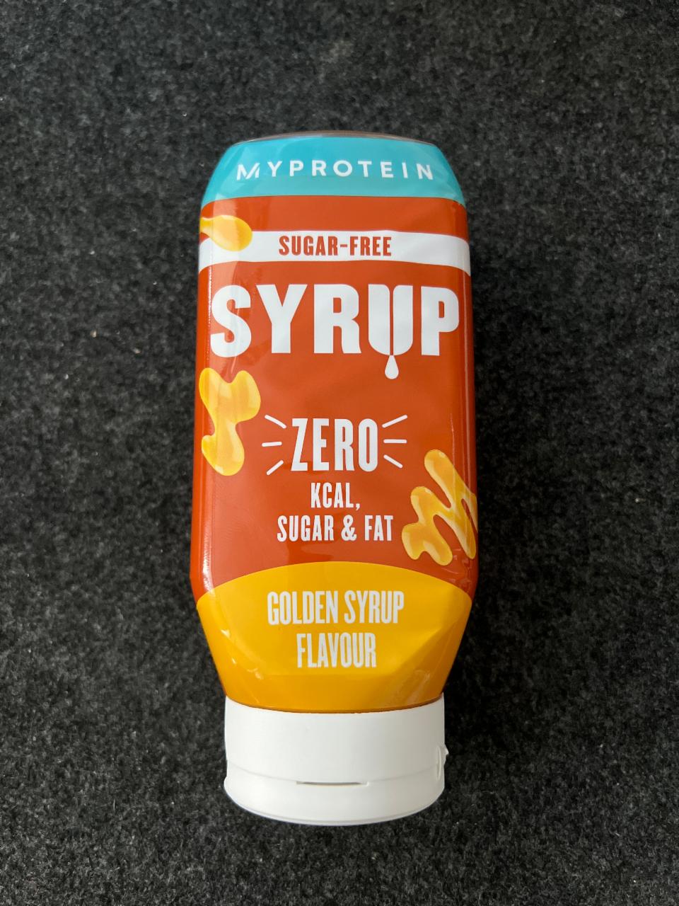 Fotografie - Syrup Zero Golden Syrup flavour Myprotein