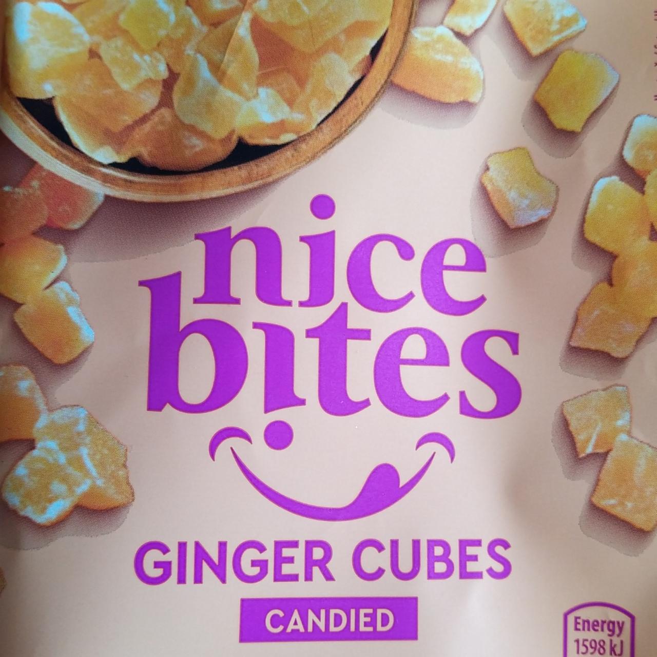 Fotografie - Ginger Cubes candied Nice Bites