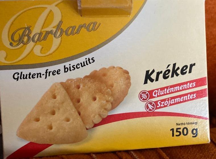 Fotografie - Kréker Gluten-free biscuits Barbara