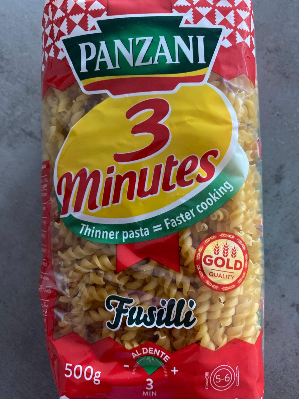 Fotografie - Fusilli 3 Minutes Panzani