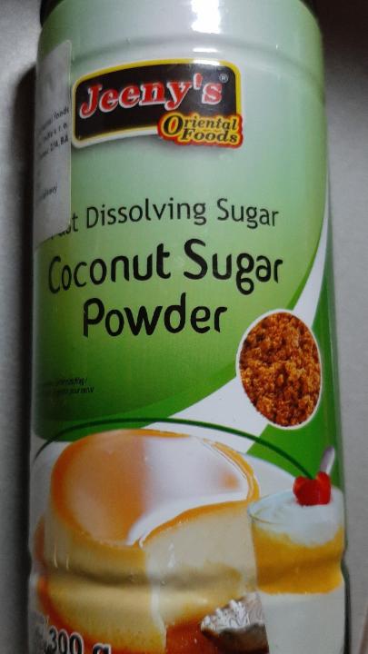 Fotografie - kokosový praškový cukor