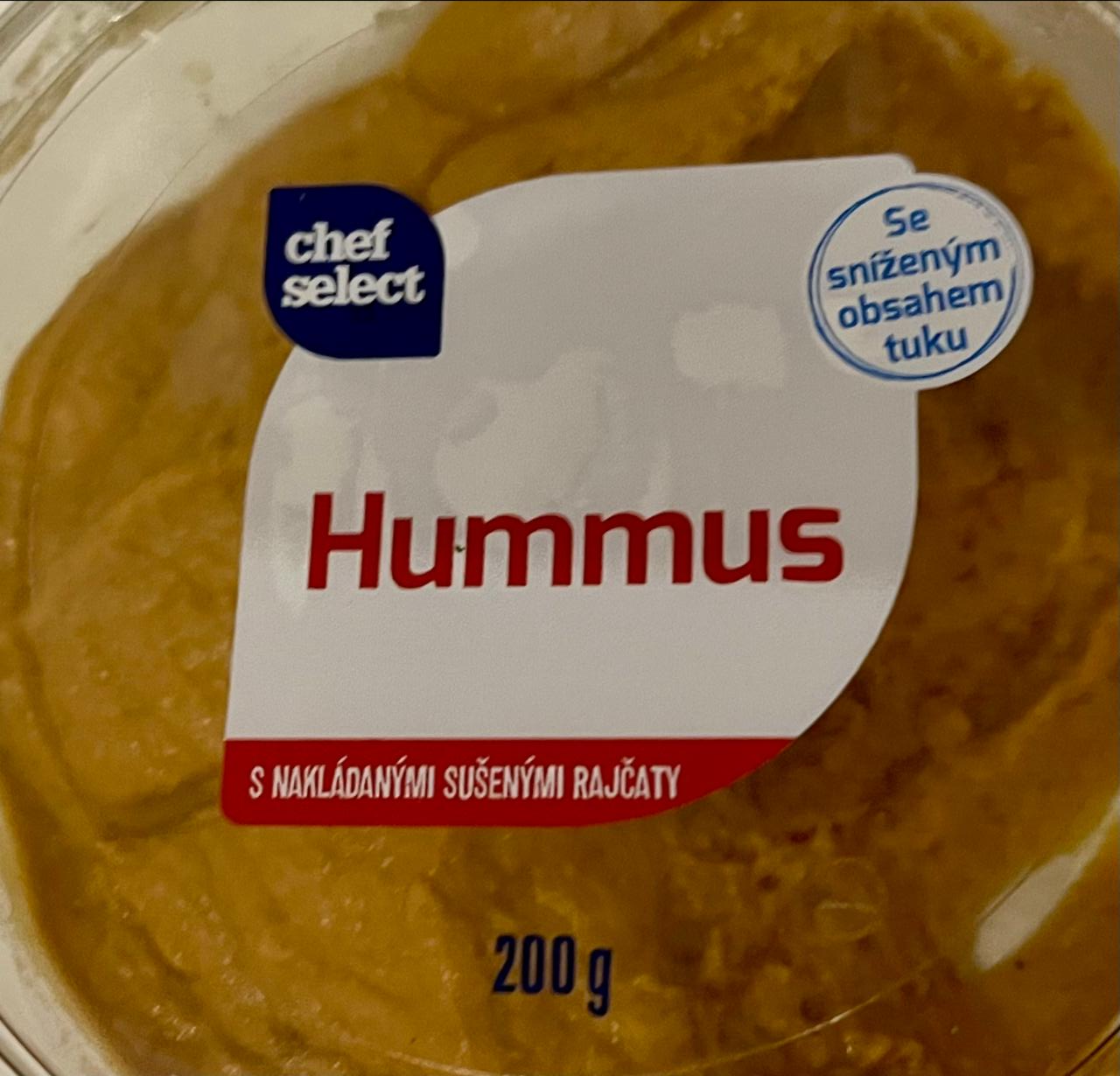 Fotografie - Hummus s nakládanými sušenými rajčaty Chef Select