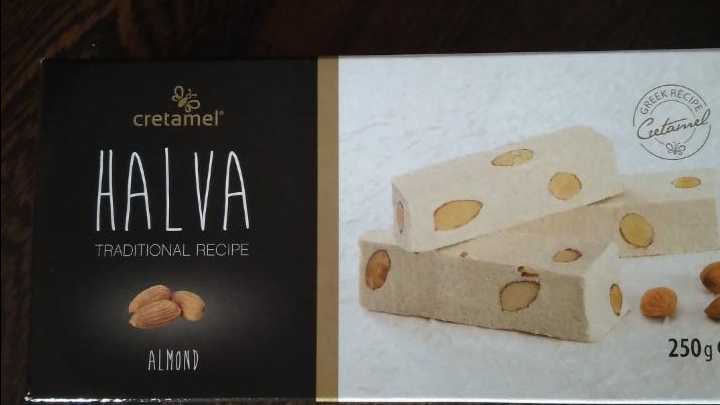 Fotografie - Halva traditional recipe Almond Cretamel