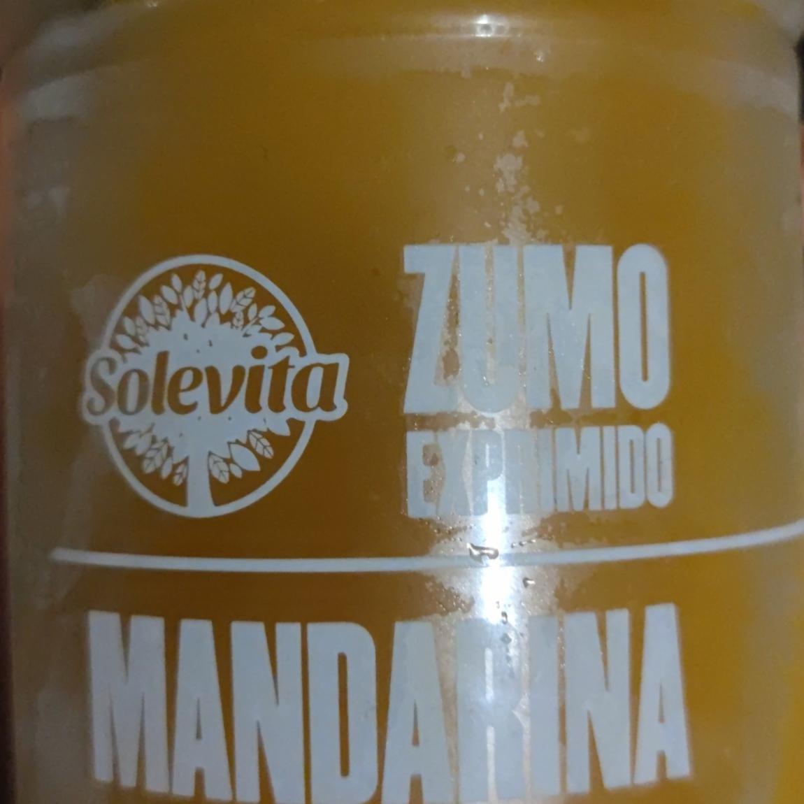Fotografie - Zumo exprimido Mandarina Solevita