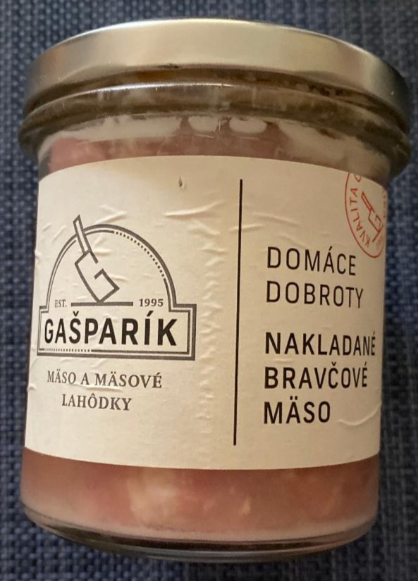 Fotografie - Nakladané bravčové mäso Gašparík