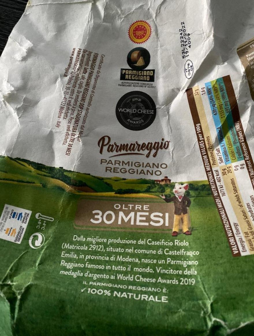 Fotografie - Parmareggio parmigiano reggiano oltre 30 mesi