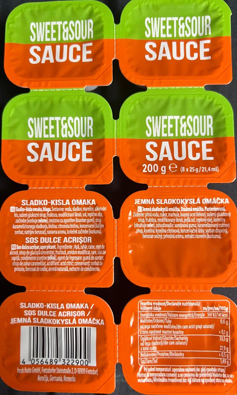 Fotografie - Sweet&Sour Sauce Jemná sladkokyslá omáčka