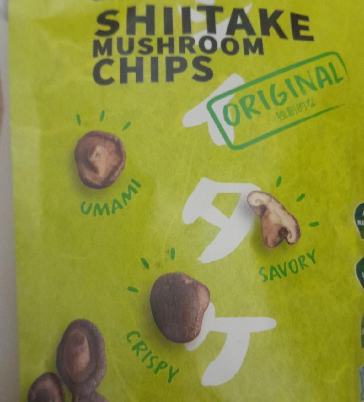 Fotografie - Shiitake Mushroom Chips Original Mush Garden