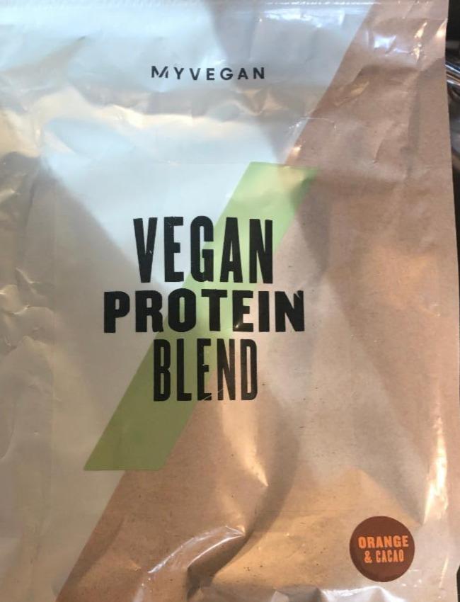 Fotografie - Vegan protein blend orange & cacao MyVegan