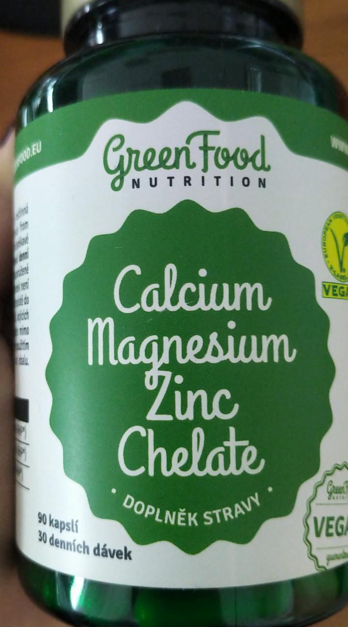 Fotografie - Calcium Magnesium Zinc Chelate Green food