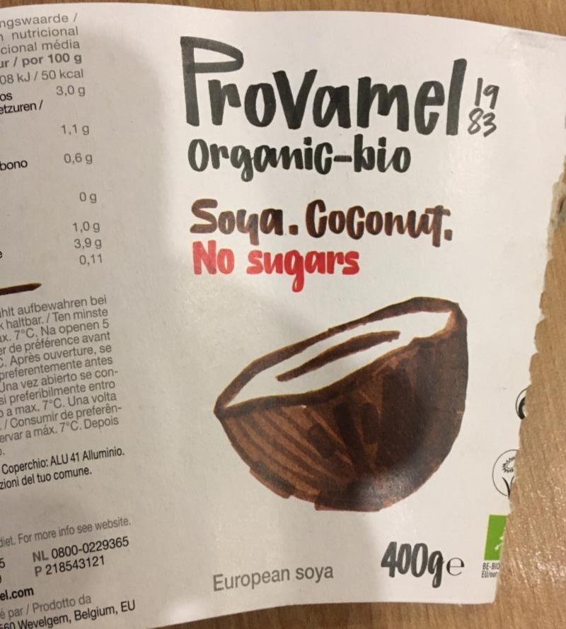 Fotografie - Provamel organic-bio Soya Coconut
