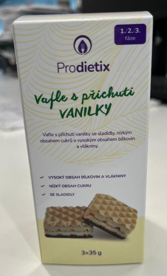 Fotografie - Prodietix vanilkové wafle