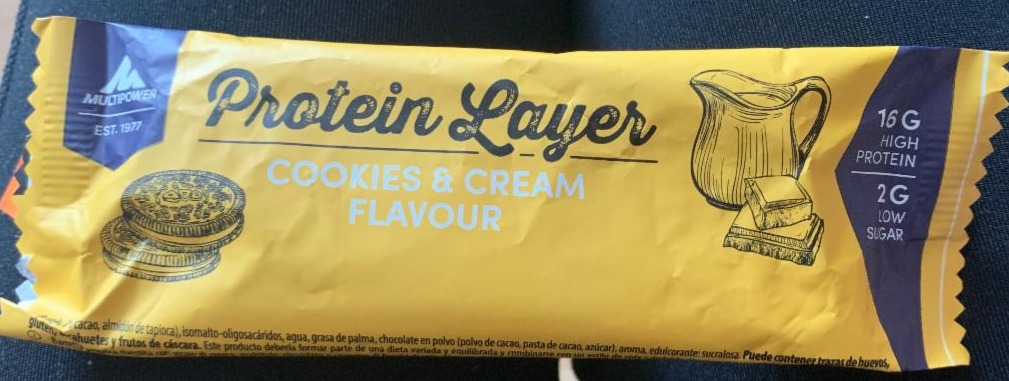Fotografie - Protein layer cookies and cream