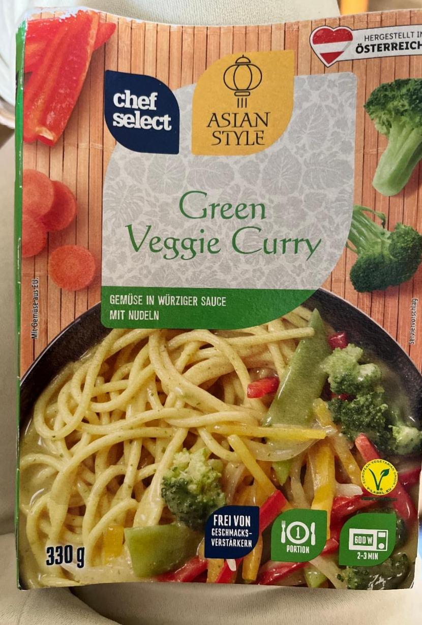 Fotografie - Green Veggie Curry Chef Select Asian Style