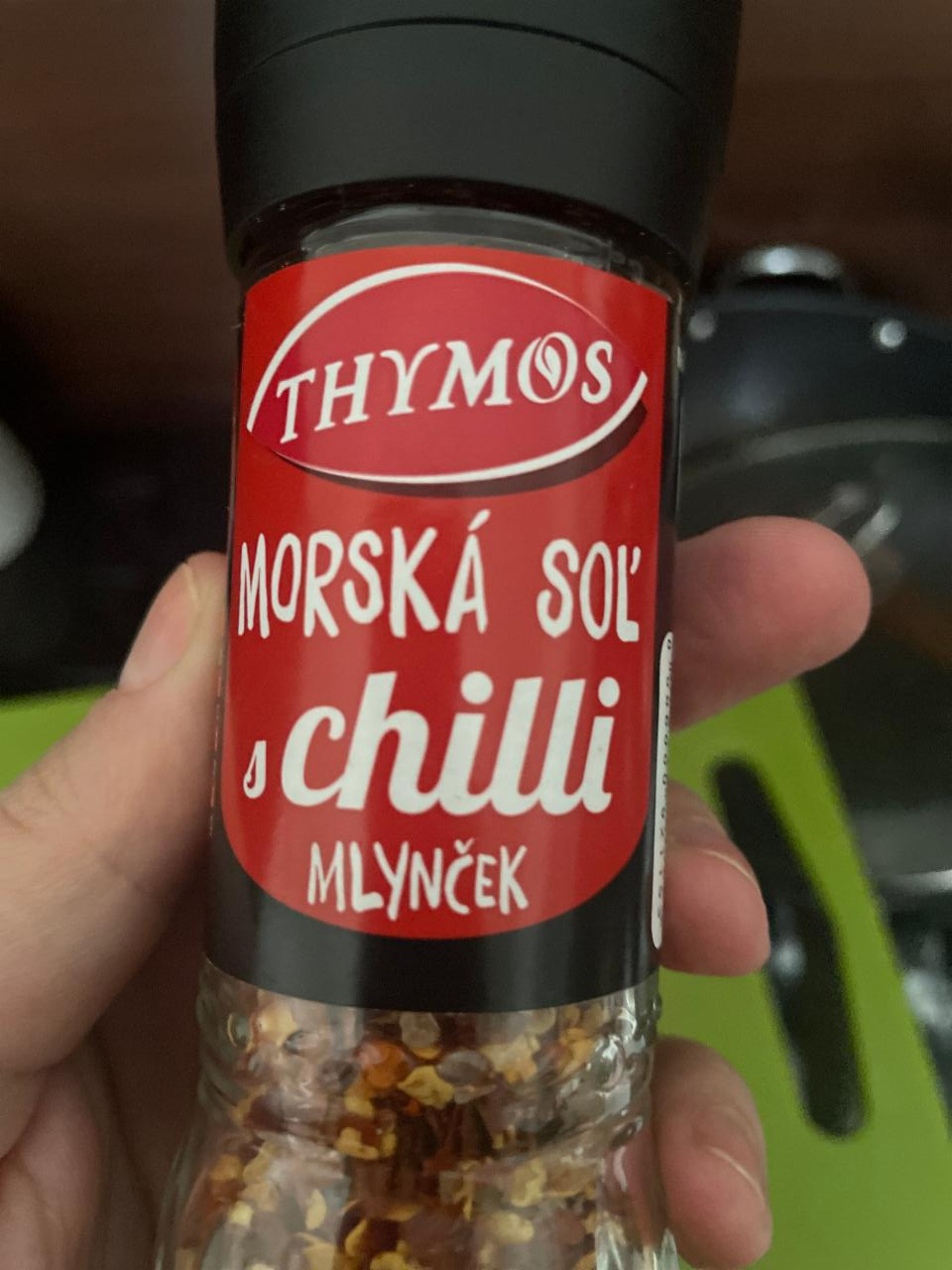 Fotografie - Morská soľ s chilli Thymos