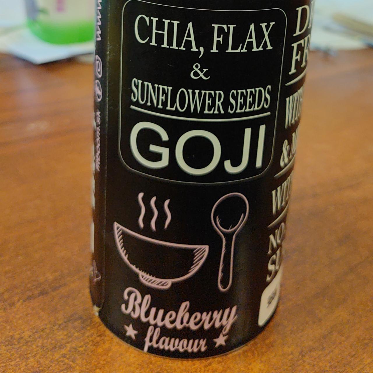 Fotografie - Chia, Flax & Sunflower Seeds Goji Blueberry flavour Fitboom