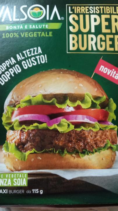 Fotografie - Super Burger 100% vegetale Valsoia