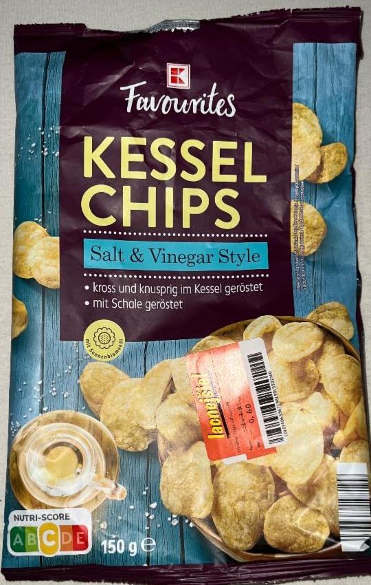 Fotografie - kessel chips salt & vinegar style K-Favourites