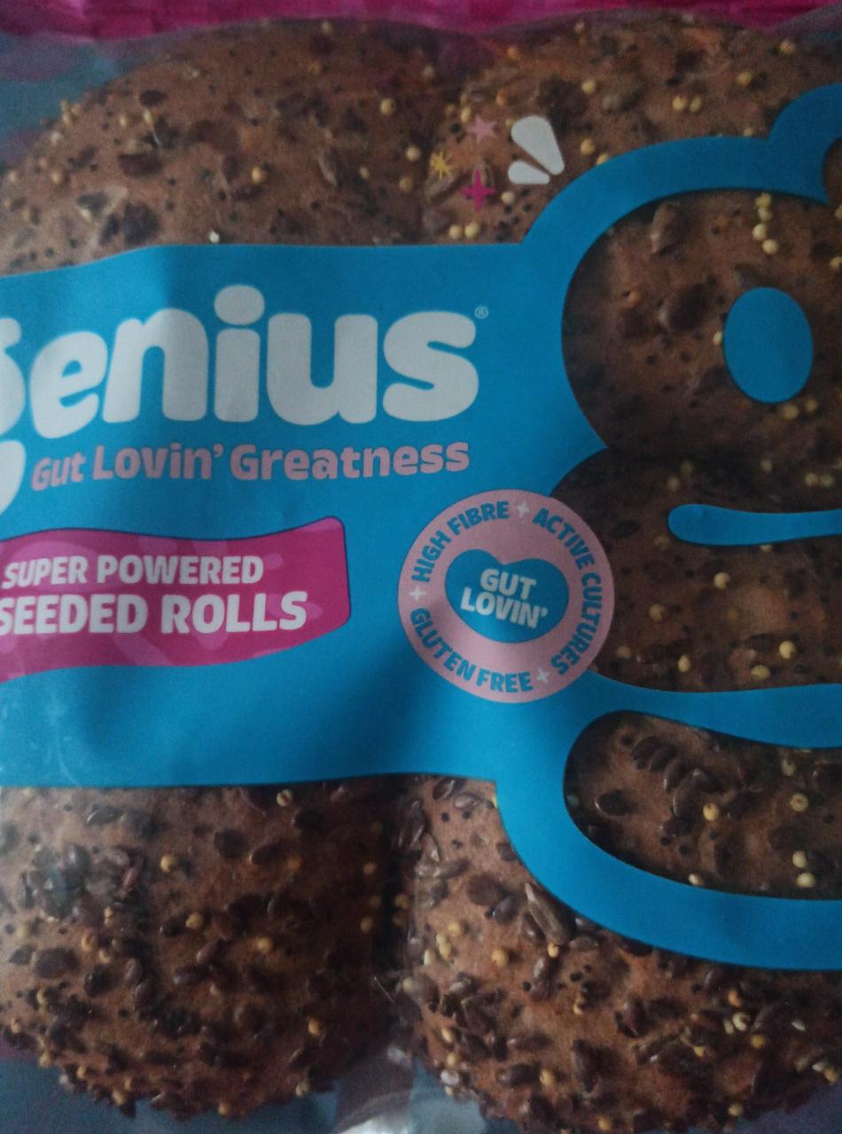 Fotografie - Super Powered Seeded Rolls Gluten Free Genius