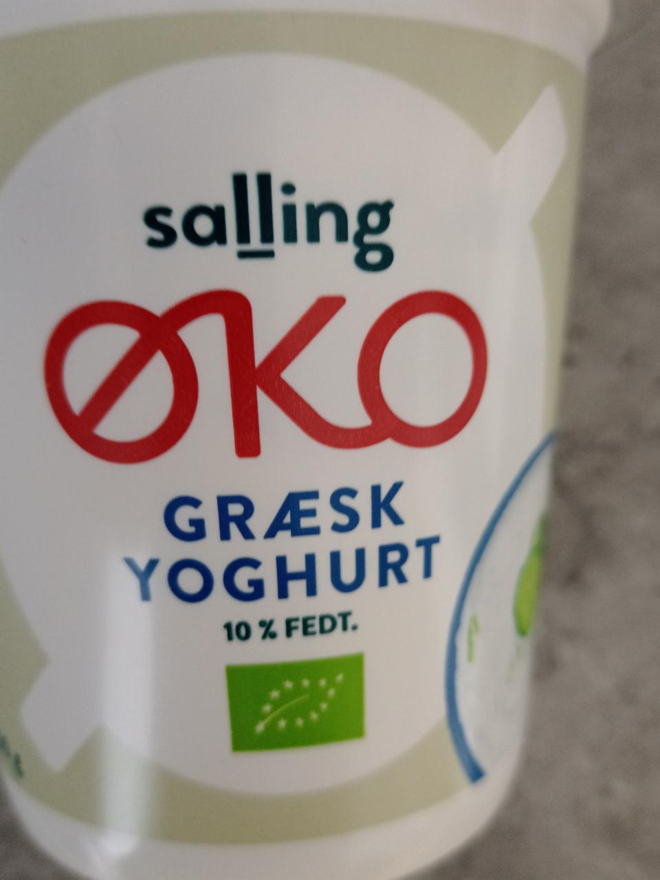 Fotografie - Øko græsk yoghurt 10%
