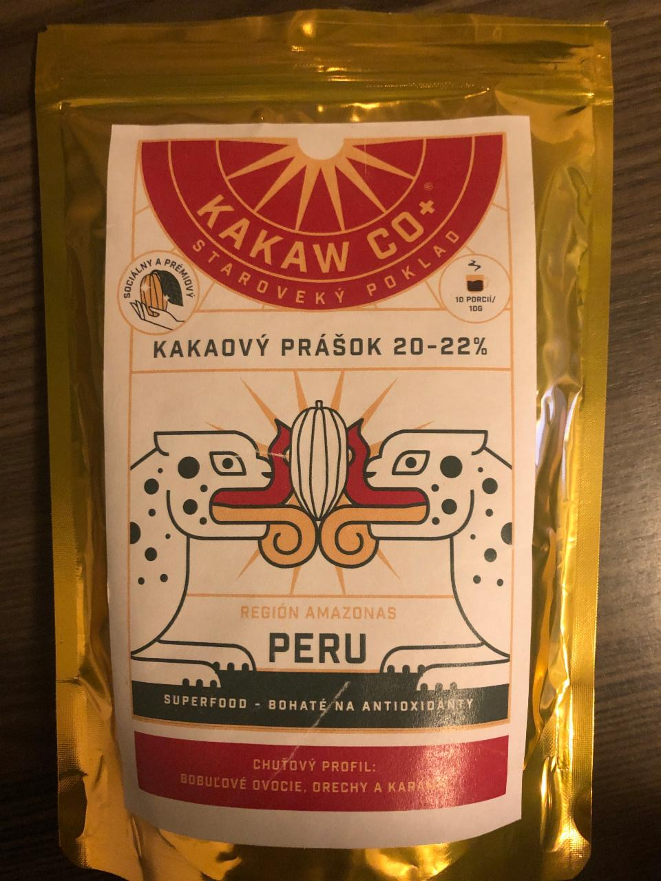 Fotografie - Kakaový prášok 20-22% Peru Kakaw co+