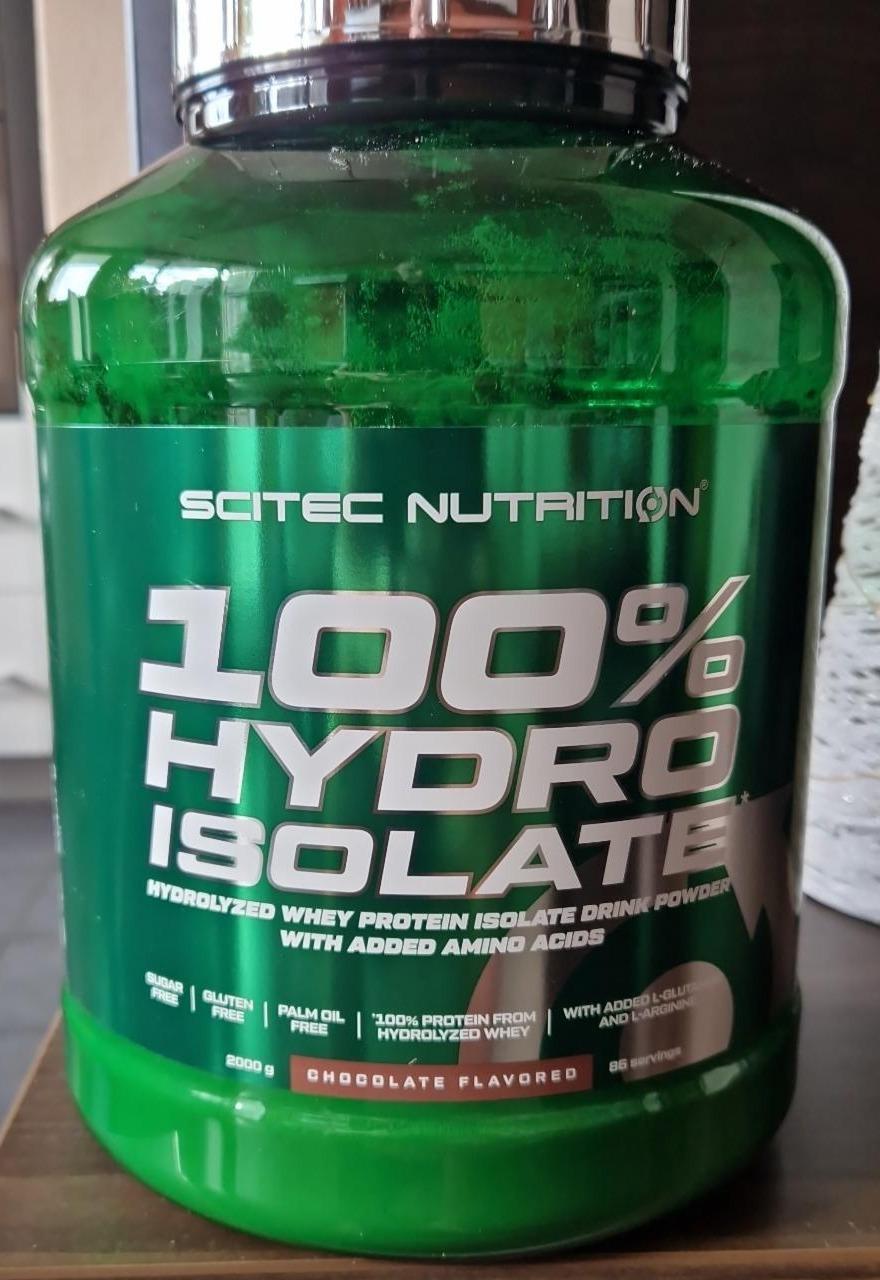 Fotografie - 100% Hydro Isolate Chocolate Scitec Nutrition