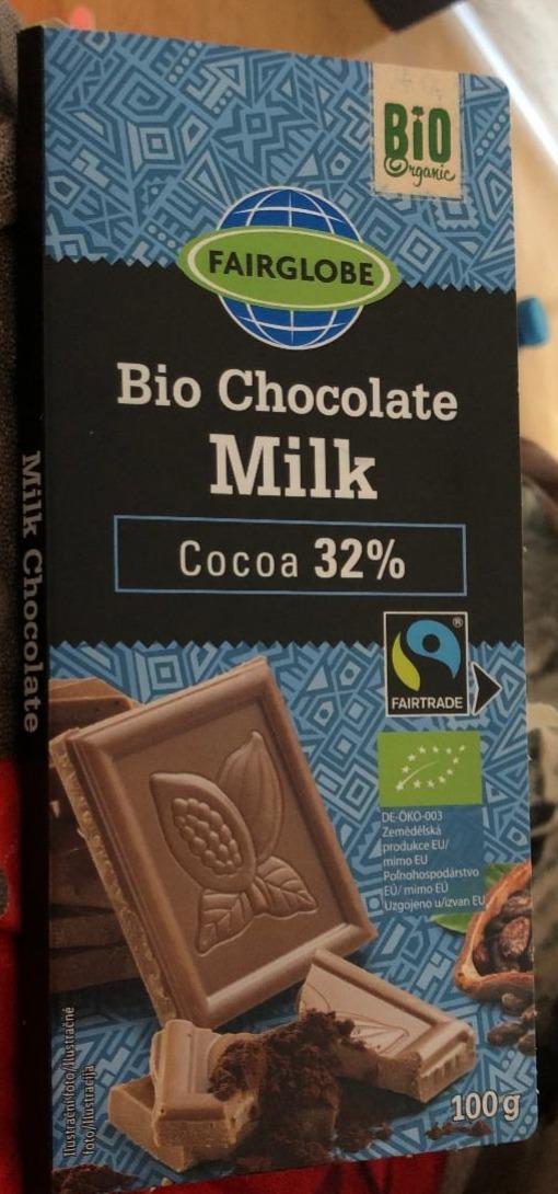 Fotografie - Bio organic milk chocolate 32%