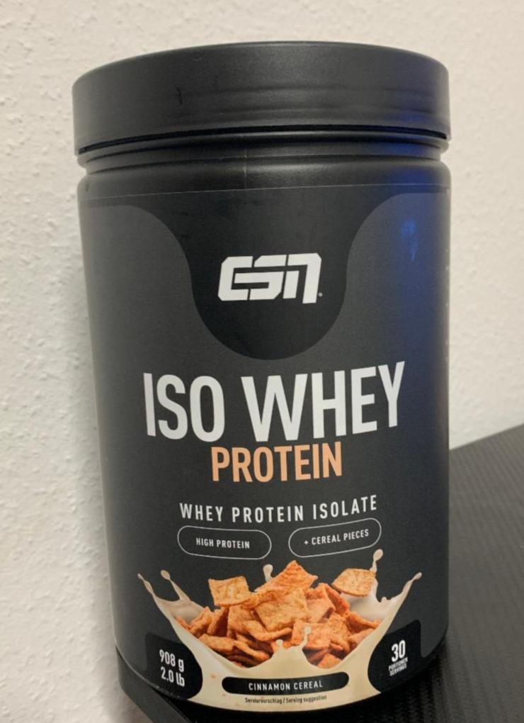 Fotografie - ISO Whey Protein Cinnamon Cereal ESN