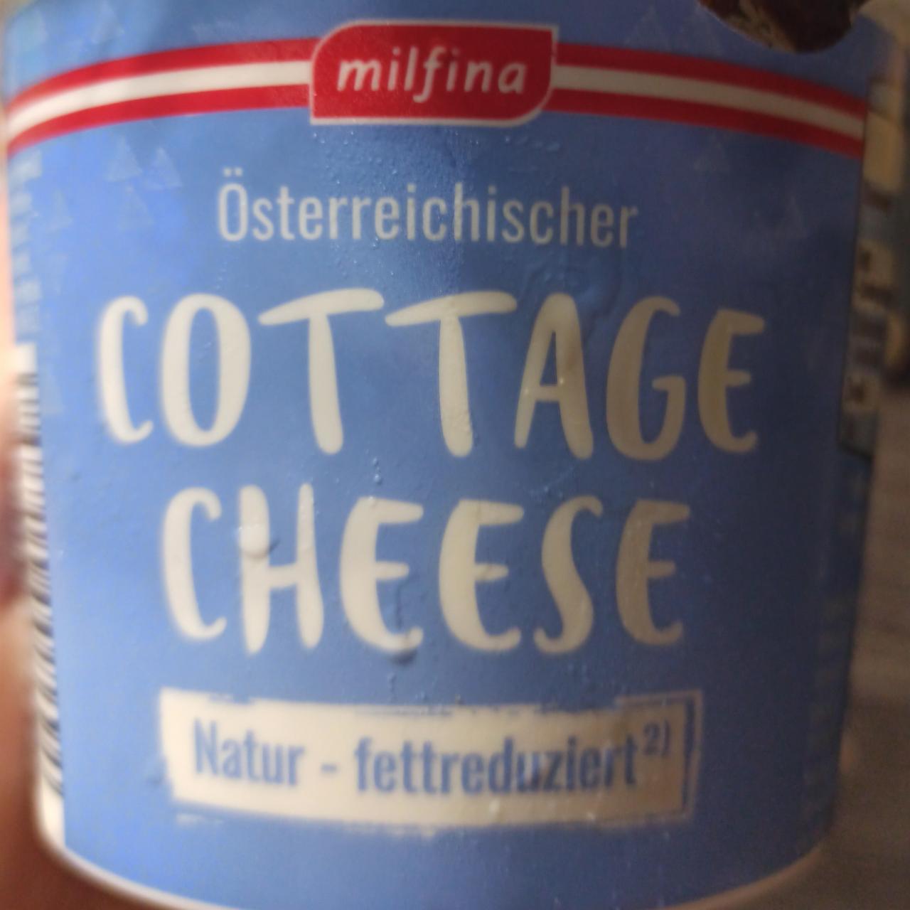 Fotografie - Österreichischer Cottage cheese Natur Milfina